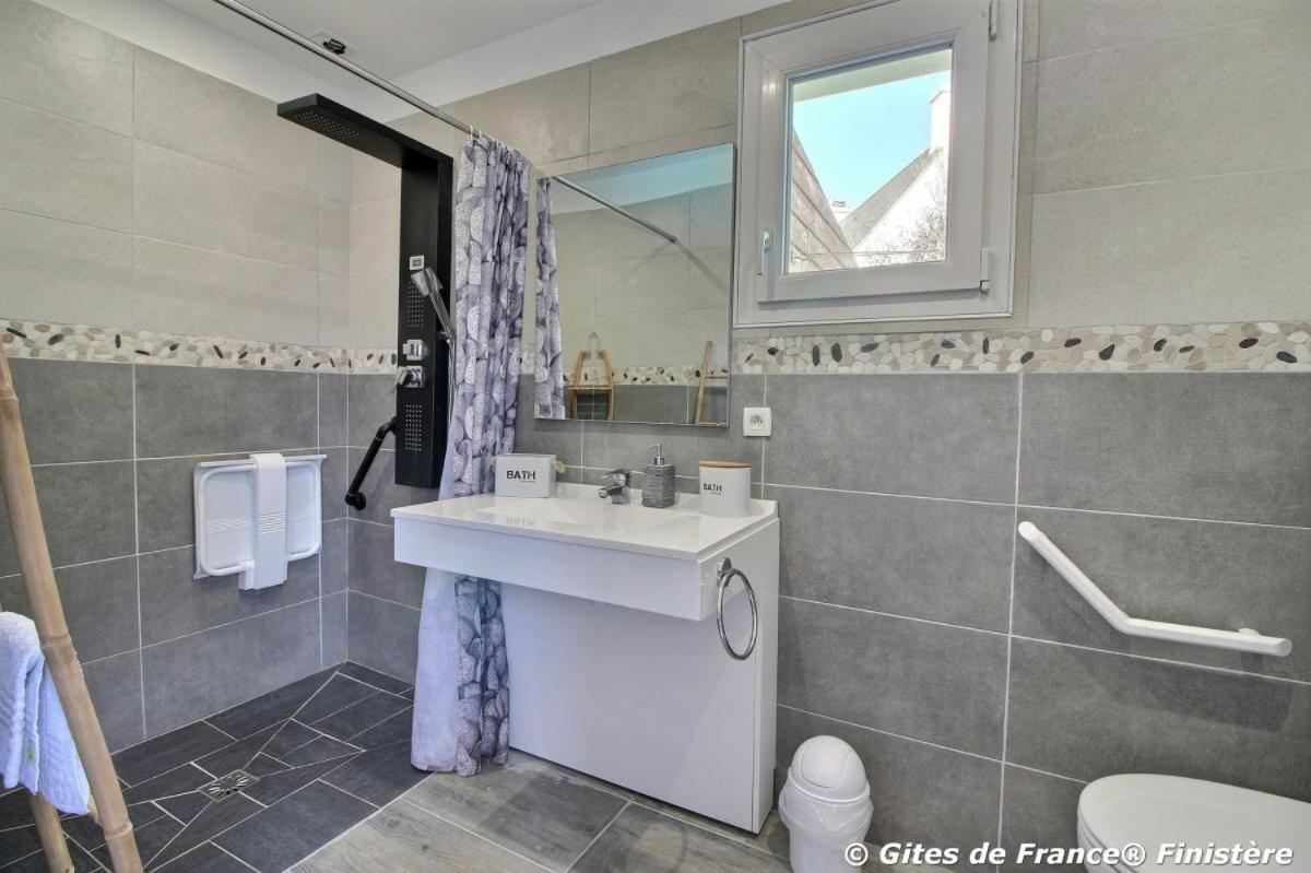 Les Gites Du Bord De Mer Plouarzel Bagian luar foto